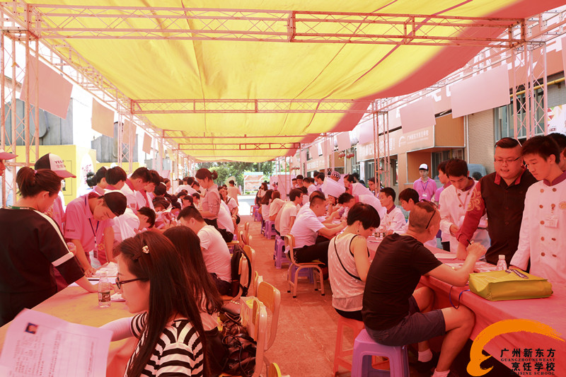 廣州新東方烹飪學校_番禺區就業訓練中心領導蒞臨我校視察指導工作 廣州新東方烹飪學校