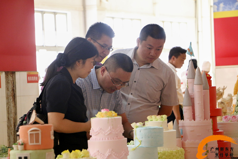 廣州新東方烹飪學校_番禺區就業訓練中心領導蒞臨我校視察指導工作 廣州新東方烹飪學校