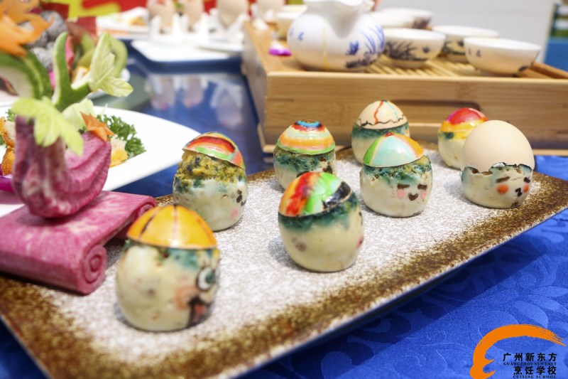 宴席制作展，學生作品“驚艷亮相”