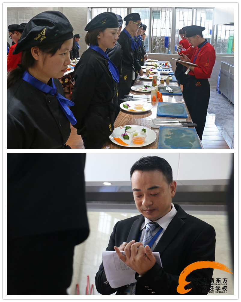 廣州新東方烹飪學校,西餐主廚班考試完美收官 廣州新東方烹飪學校,西餐主廚班考試完美收官