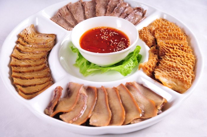 粵系傳統(tǒng)涼菜鹵水拼盤 鹵味純厚鮮香可口