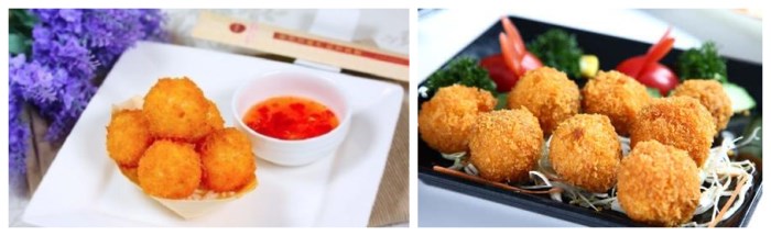 油炸菜 蔥白炸蝦丸 油炸菜 蔥白炸蝦丸